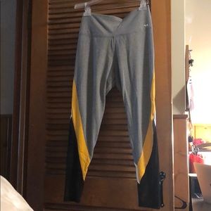 Pink cotton leggings